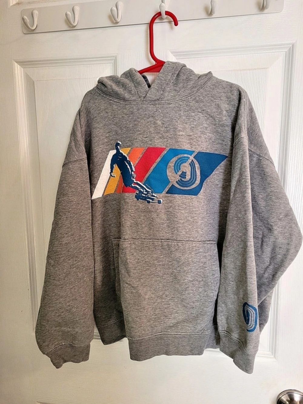Gap Graphic Hoodie in Gray Like New